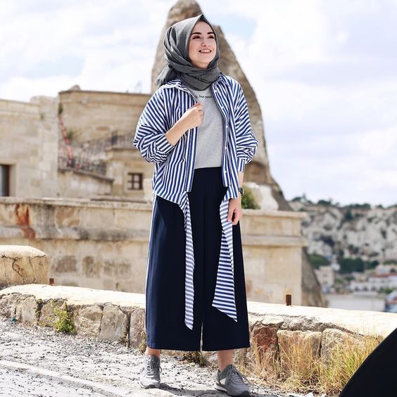 Tesettür yaz kombinleri