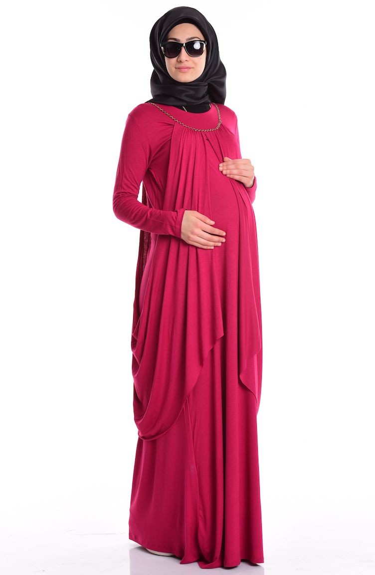 Kapalı hamile elbisesi 2018
