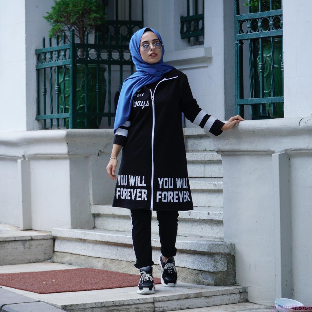 Genç tesettür sweatshirt-6