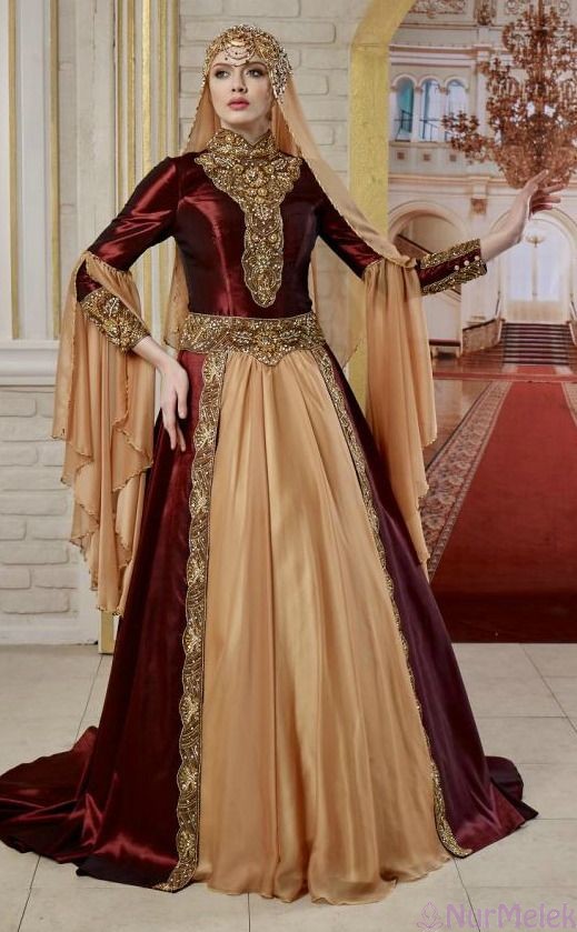 tesettür kına elbiseleri 2019-14