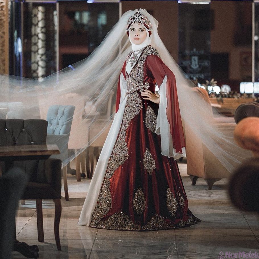 tesettür kına elbiseleri 2019 -18