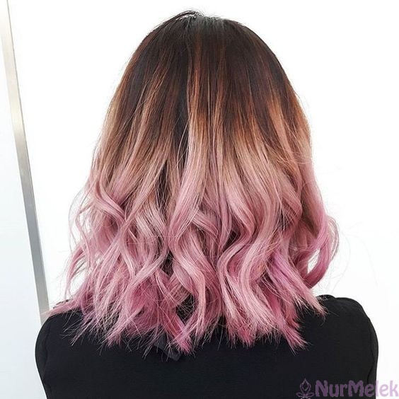 renkli ombre