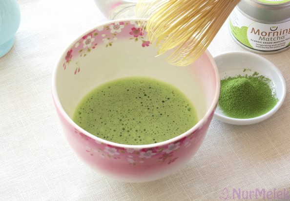 Matcha çayı hazırlanışı