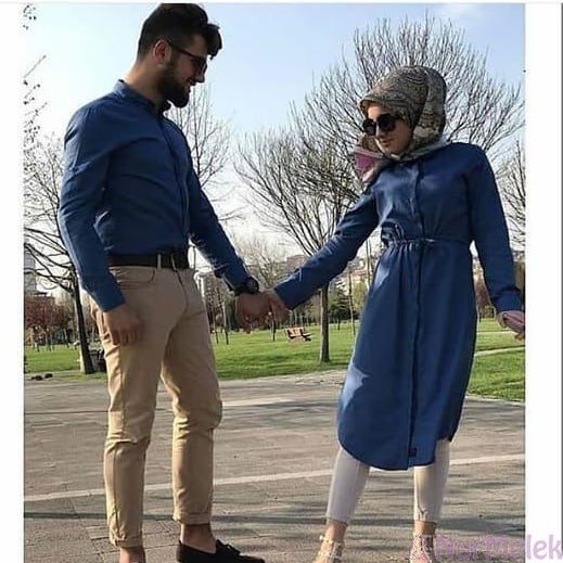 2020 Yazlık Tesettür Sevgili Kombini