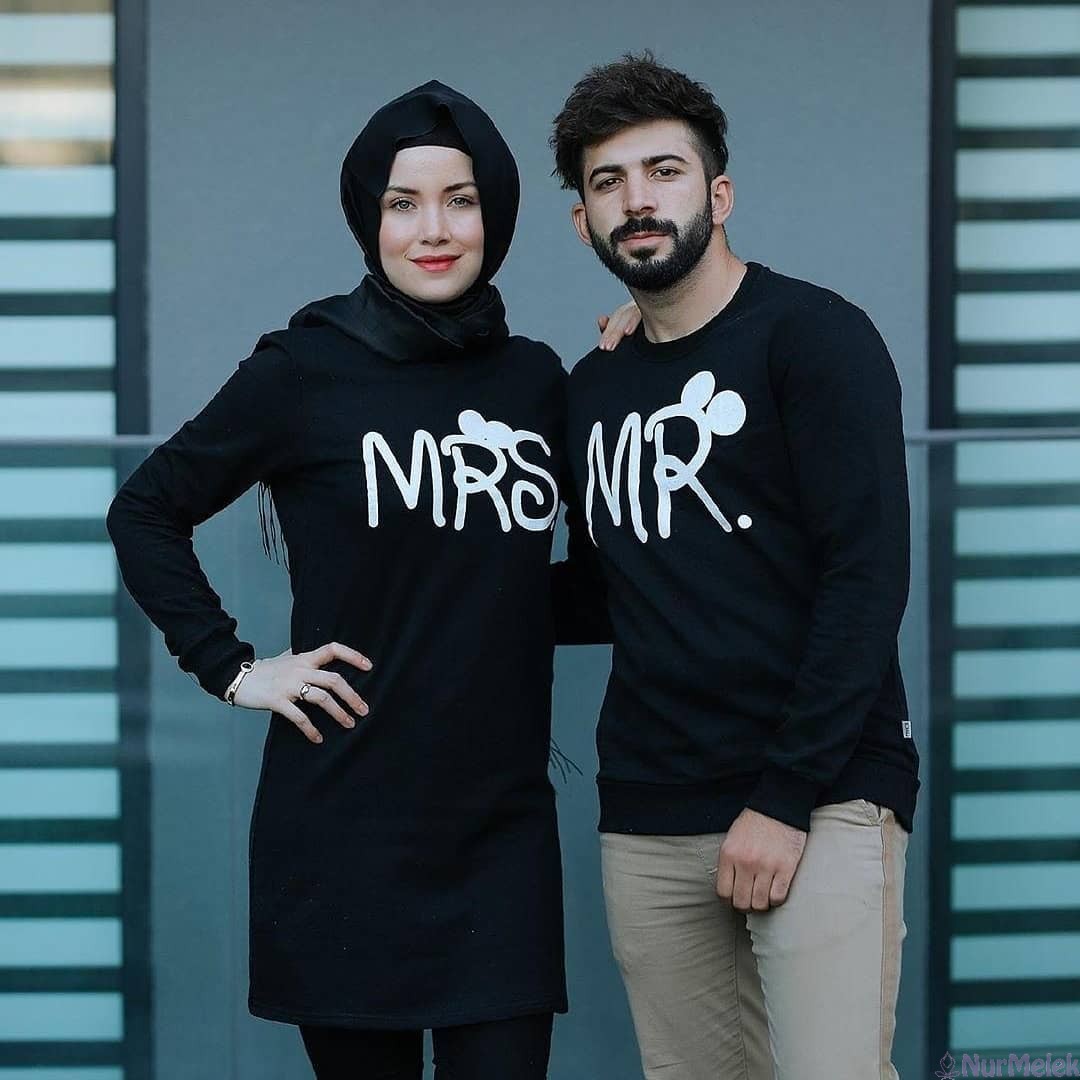 Bay Bayan Tesettür Sevgili Kombini