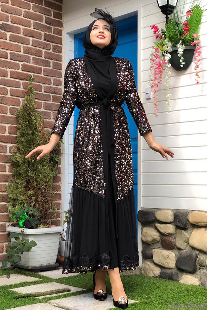 2022 sünnet annesi tesettür abaya