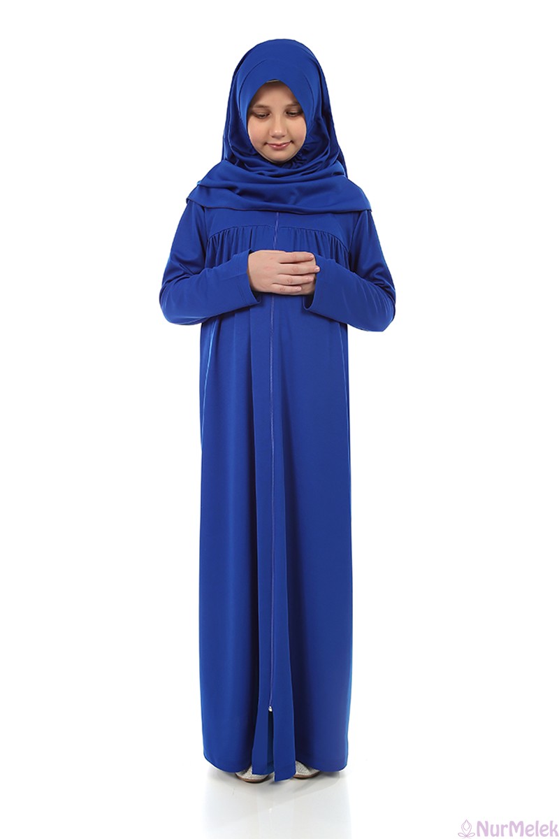 10-11-12 yaş tesettür çocuk namaz elbisesi