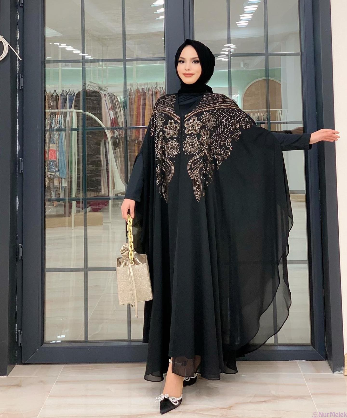 nişan davetleri için abaya