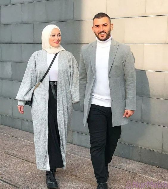 tesettür kışlık sevgili kombini 2023