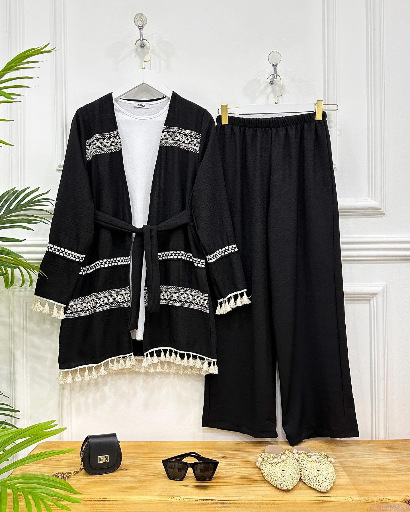 tesettür kimono kampüs kombini