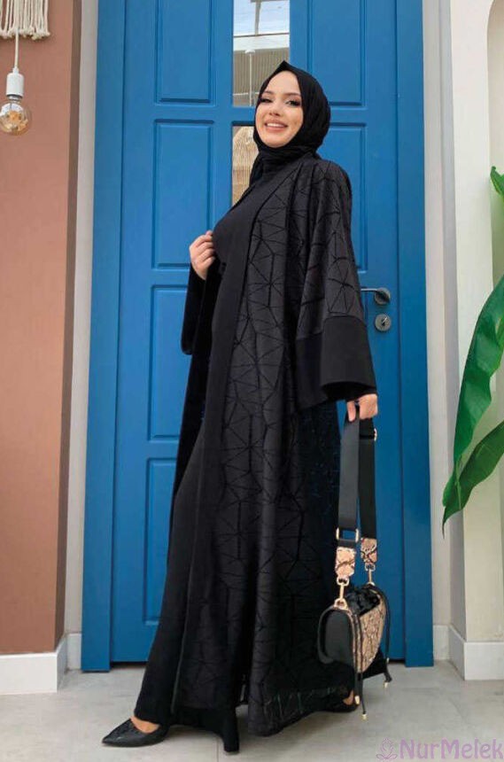 yazlık tesettür umre kimono modeli