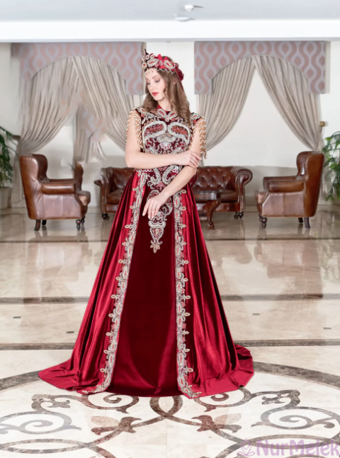 genç klasik kaftan modeli kınalık 2024