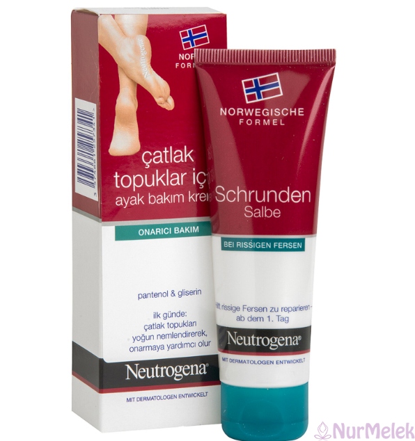 Neutrogena topuk çatlak kremi