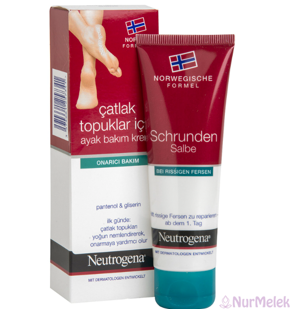 Neutrogena topuk çatlak kremi