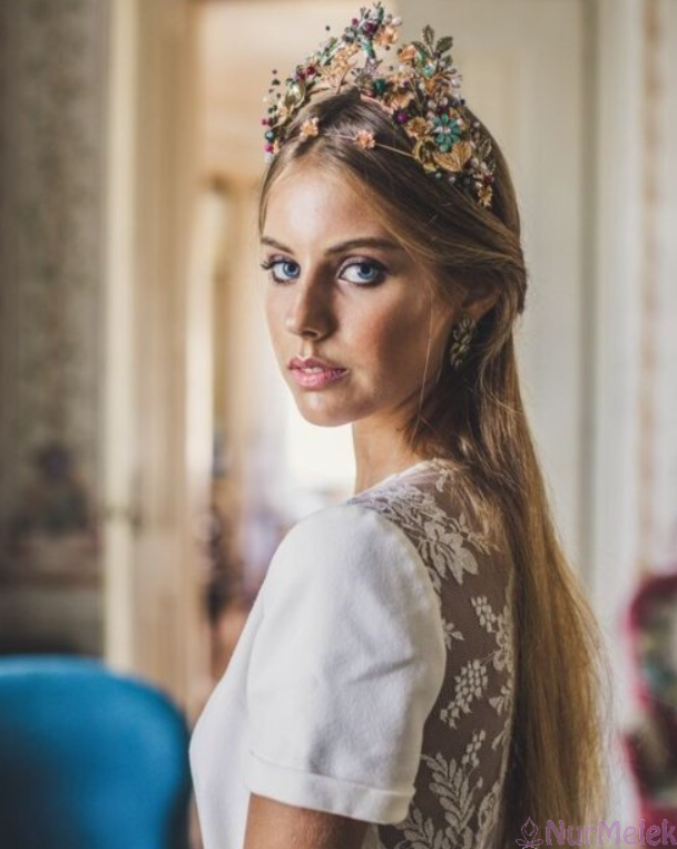 ışıltılı taç modeli