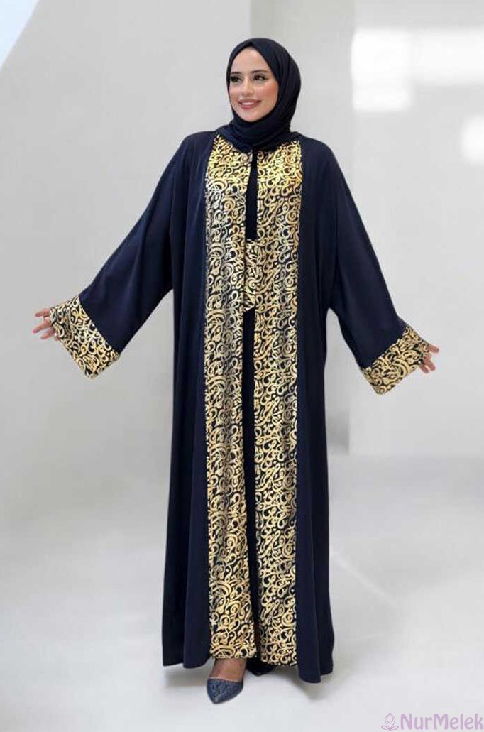 kapşonlu kuşaklı tesettür abaya 2026