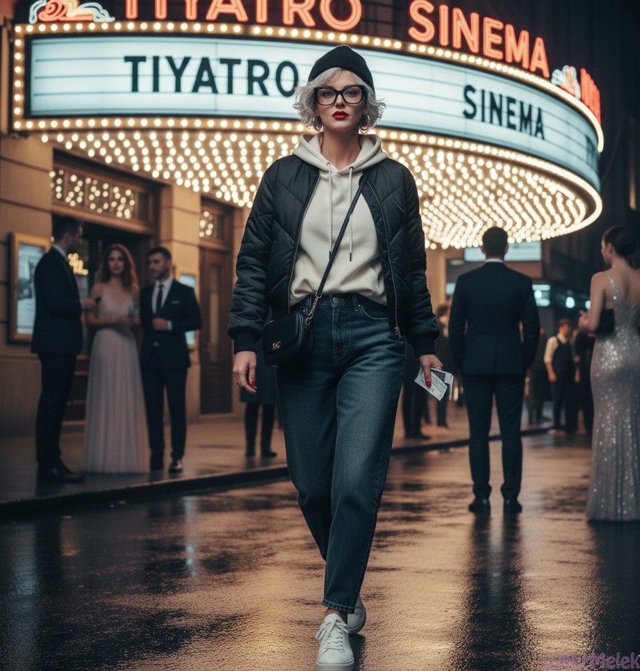 spor genç sinema tiyatro kombini