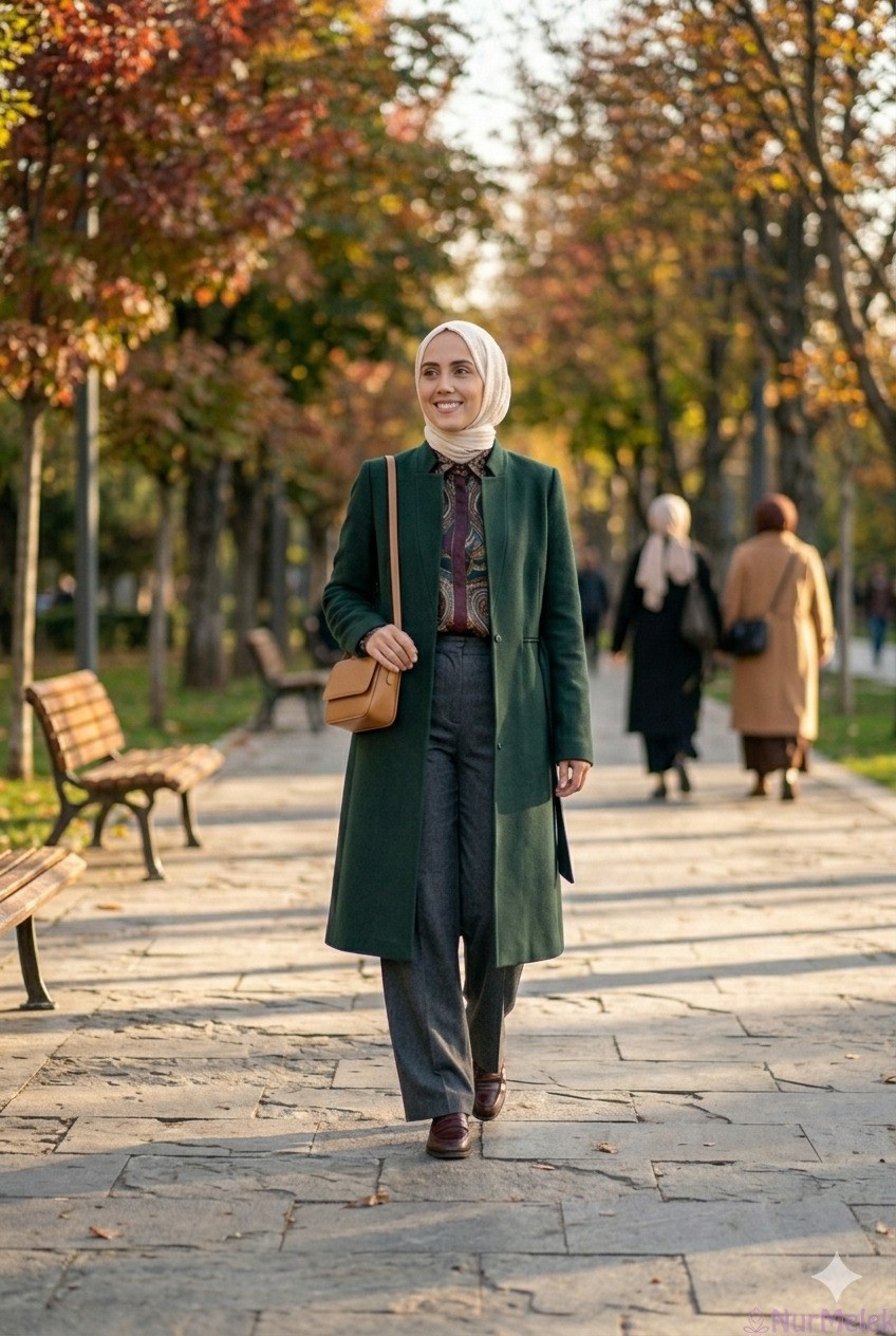 yeşil tesettür giyim renkleri