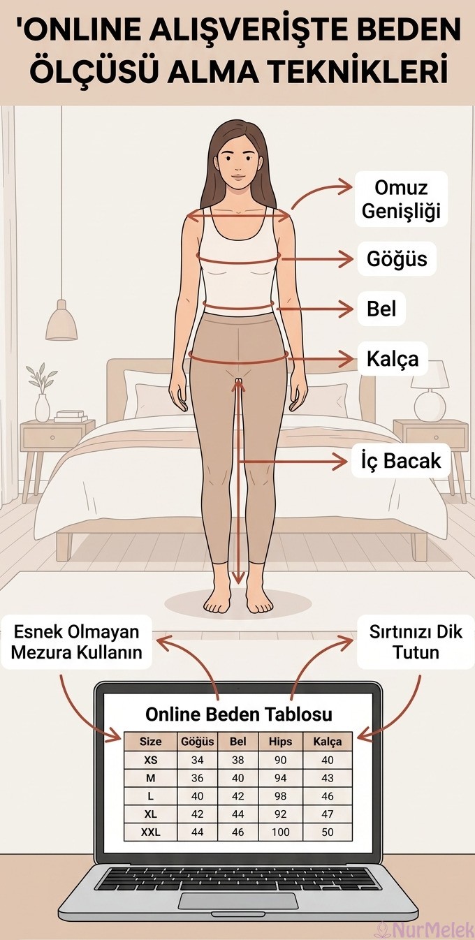 beden ölçü alma teknikleri