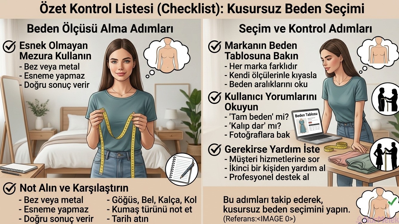 beden ölçüsü nasıl alınır