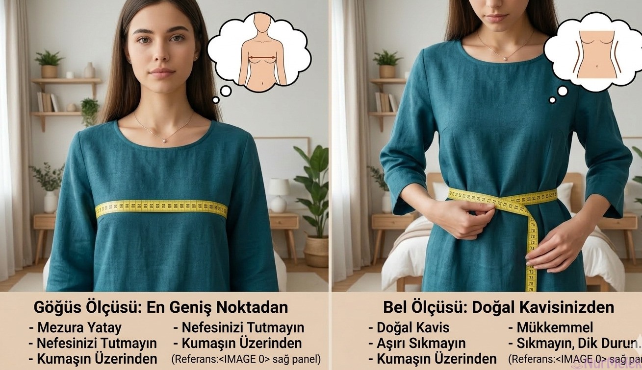 göğüs bel ölçüsü beden seçimi