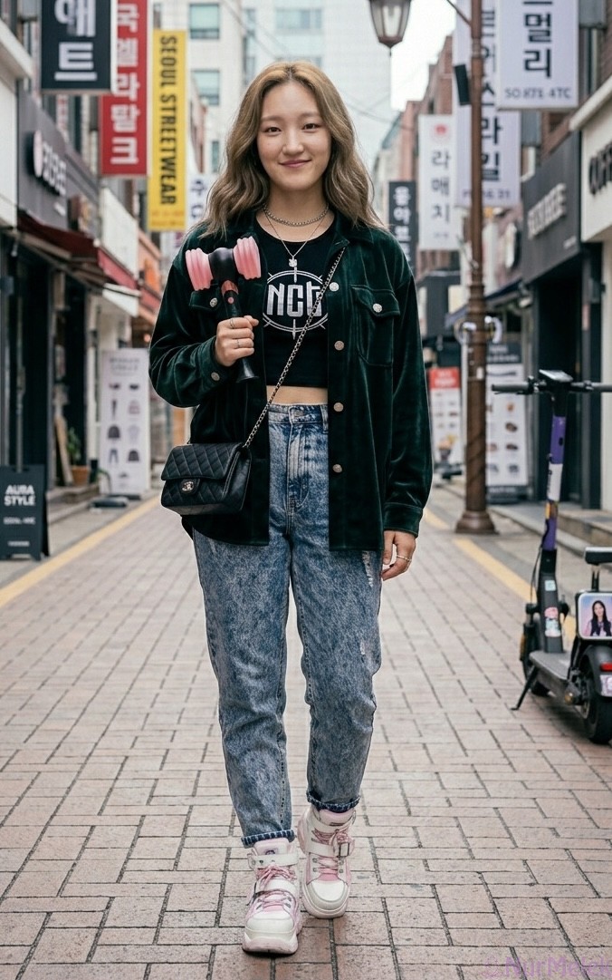 k-pop sokak kıyafeti