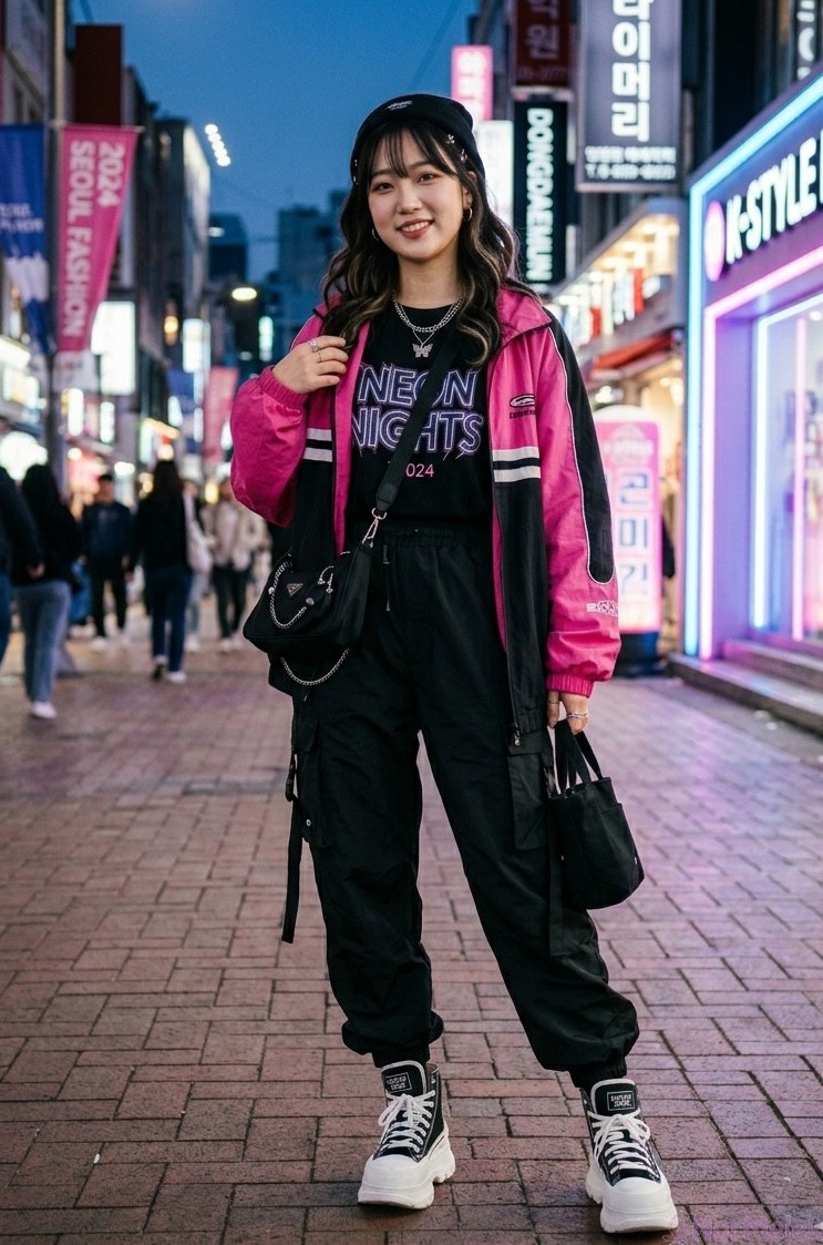 k-pop spor kıyafet