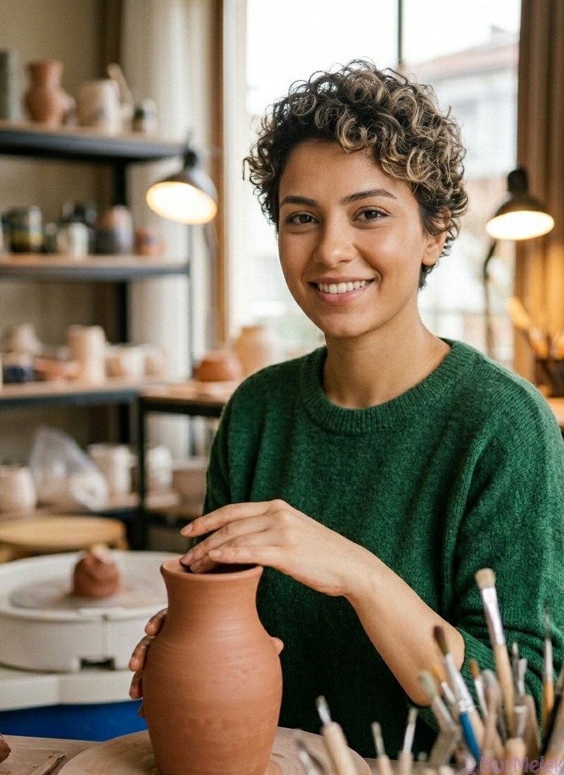 kapalılar için modern saç modeli