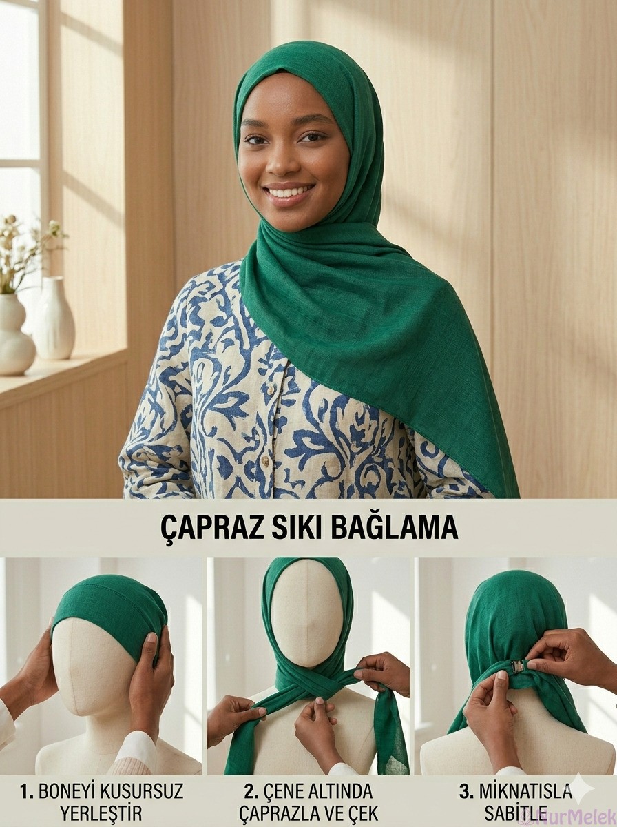 kolay ve hızlı eşarp bağlama yöntemleri