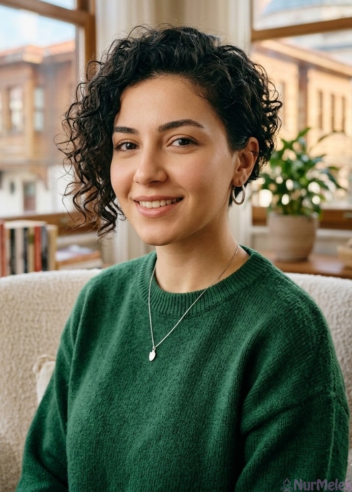 tesettürlüler için kıvırcık saç modeli