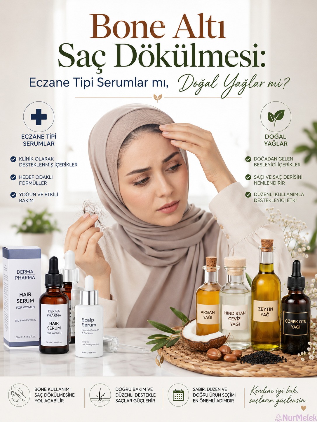 Bone Altı Saç Dökülmesi Çözümleri