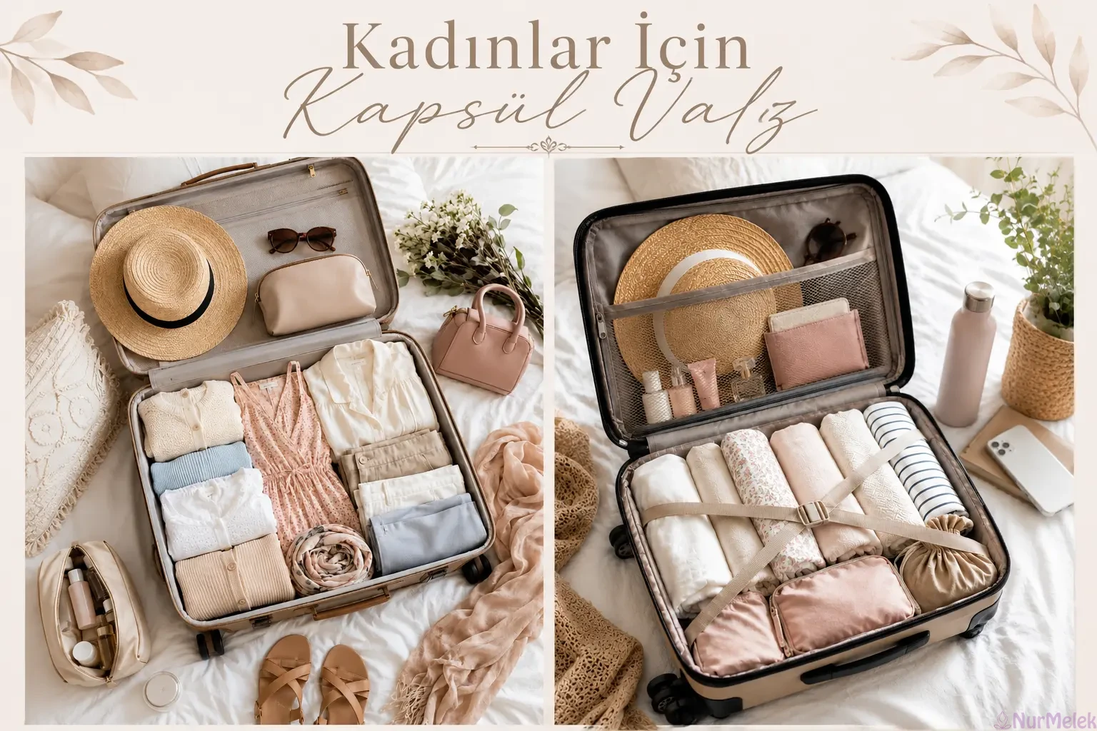 Kadınlar İçin Kapsül Valiz Hazırlığı
