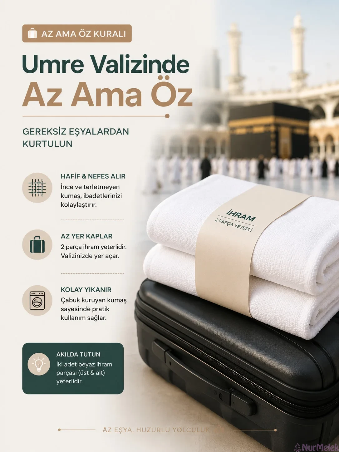 Umre Valizinde İhram Takımı