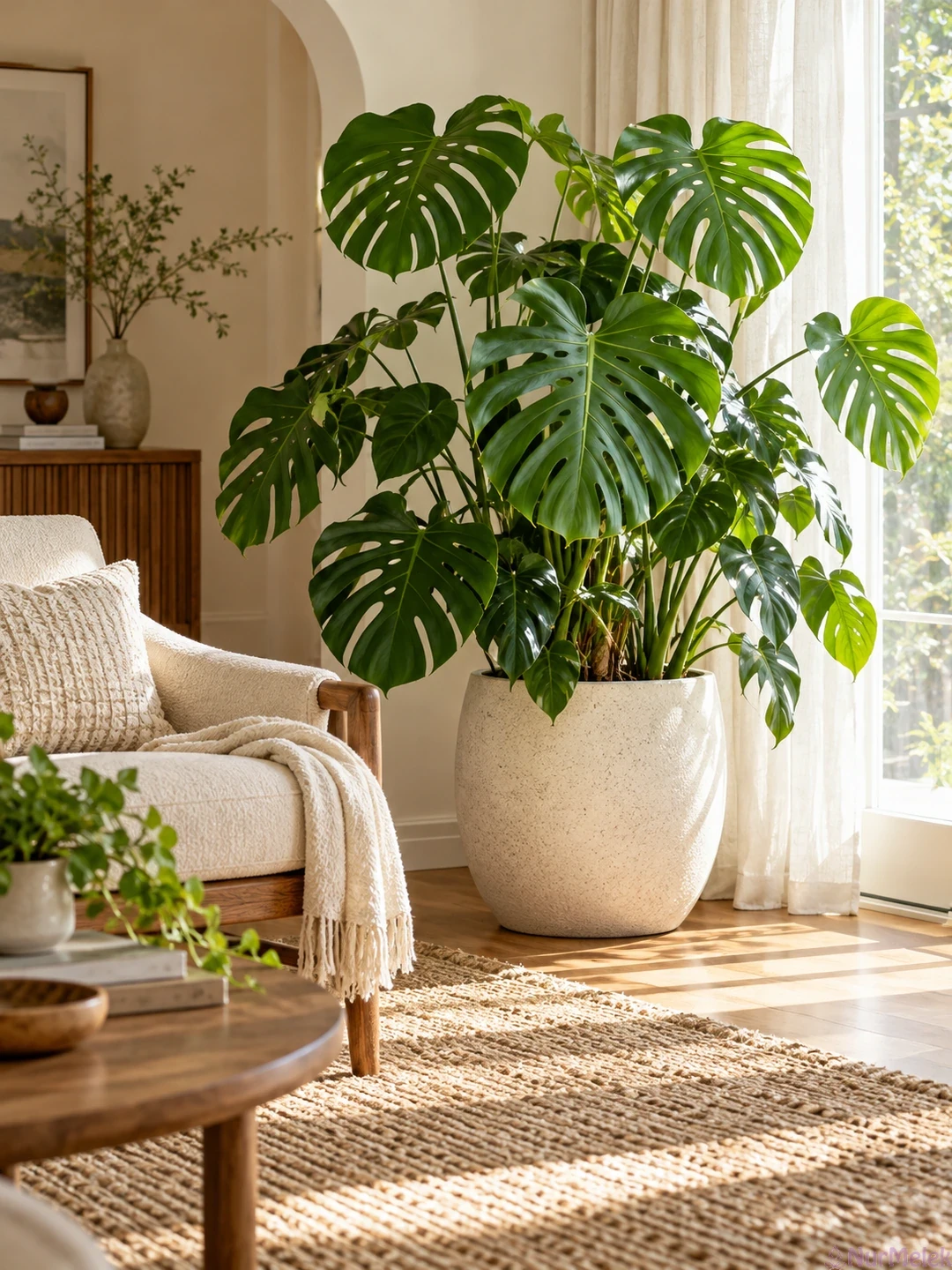 Salon bitkileri çeşitleri ve bakımı deve tabanı monstera